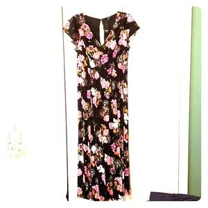 Torrid Size 1 Floral Maci Challis Dress